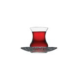 Paşabahçe 6'lı Aurora Çay Tabağı 12 cm