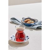 Paşabahçe 6'lı Dantel Çay Bardağı 140 Cc, Çay Bardağı - Renkli