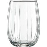 Paşabahçe 6'lı Linka Meşrubat Bardağı Şeffaf Cam Desenli 240 ml Kulpsuz