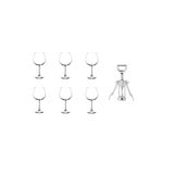 Paşabahçe-7 Parça Enoteca Kadeh ve Tirbuşonlu Set