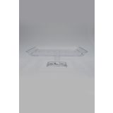 Paşabahçe 950007 Madlen Cam Ayaklı Servis Tabağı 24 Cm