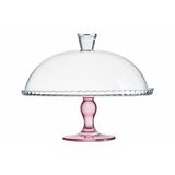 Paşabahçe 95200 Pembe 32 cm Ayaklı Servis Tabağı