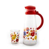 PAŞABAHÇE 95491 7 PARÇA ÇİÇEKLİ SU TAKIMI