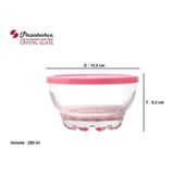 Paşabahçe 96443 Cam 6lı Kapaklı Kase Kahvaltılık Saklama Kabı Takımı - 280 ml