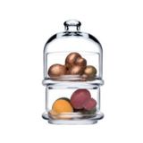 Paşabahçe 96816 870 cc Villa Patisserie 2 Katlı Servis Kasesi ve Kapağı