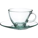 Paşabahçe 98396AV Penguen 4'lü Çay-Nescafe Fincan Takımı Su Yeşili - 230 ml