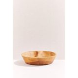 Paşabahçe Ahşap Duble Çerezlik, 15 cm, Kahve