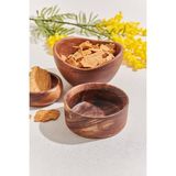 Paşabahçe Ahşap Servis Kasesi 11 Cm, 1 Adet - Çok Renkli