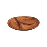 Paşabahçe Ahşap Servis Tabağı Tekli 22 cm