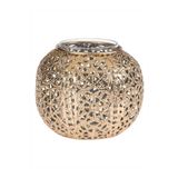 Paşabahçe Ajur Metal Tealight Mumluk L 1 Adet
