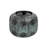 Paşabahçe Ajur Metal Tealight Mumluk L, Turkuaz, Dekoratif