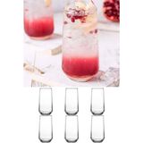 Paşabahçe Allegra 6'lı Long Drınk Meşrubat Bardağı 470CC - 6 Adet - Şeffaf - 470 ml