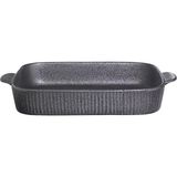 Paşabahçe Antrasit Porselen Fırın Kabı 37.5 Cm, Borcam - Çok Renkli