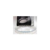Paşabahçe Aurora 10547 Kayık Tabak 25 x 19 cm Şık Desenli Cam Servis Tabak