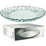 Paşabahçe Aurora 20 cm Pasta Tabağı 6 Adet Şık Desenli Cam Servis Tabakları