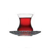 Paşabahçe Aurora 6 Kişilik 12 Parça Çay Takımı