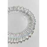 Paşabahçe Aurora Alev Şeffaf Cam Pasta Tabağı 20.5 Cm, Pasta Tabağı, 1 Adet - Çok Renkli