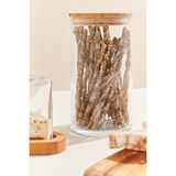 Paşabahçe Bamboo Kavanoz 1.5 L, Saklama, Şık Tasarım - Çok Renkli