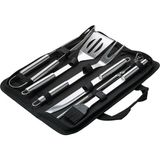 Paşabahçe Barbekü Seti 9 Parça Silver, Şık Sofra Seti