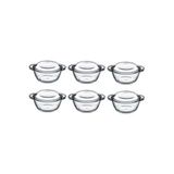 Paşabahçe Basic Mini Saklama Kabı 6' lı Takım 97343 Beyaz