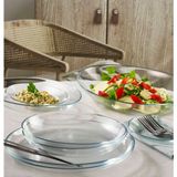 Paşabahçe Basic Oval Tabak 34 Cm, 1 Adet - Çok Renkli