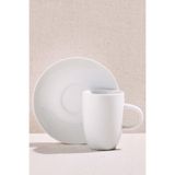 Paşabahçe Basic Porselen Espresso Fincanı Beyaz