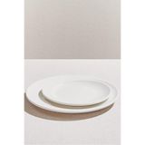 Paşabahçe Bistro Porselen Pasta Tabağı, 22 x 22 cm, Beyaz