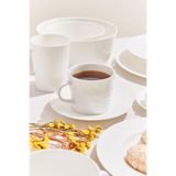Paşabahçe Blank 2 Porselen Çay Fincanı, Beyaz