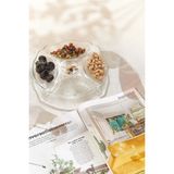 Paşabahçe Bölmeli Servis Tabağı 25 Cm, Servis Tabağı, 1 Adet - Çok Renkli