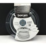 Paşabahçe Borcam 18 cm Cam Tencere Kapağı Tekli Sos Tavası 1 Parça Beyaz Renk