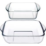 Paşabahçe Borcam 2'li Kare Mıdı Set