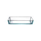 Paşabahçe Borcam Dikdörtgen Fırın Kabı, 4350 cc, 36,7 x 25,7 cm, Şeffaf