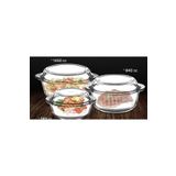 Paşabahçe Borcam G4u 3'lü Cam Kapaklı Yuvarlak Tencere Seti TYC00752099970