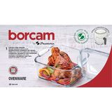 Paşabahçe Borcam Kapaklı Tencere 1000 cc 2 Adet