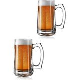 Paşabahçe Bremen Pub Kulplu Bira Bardak 2 Li 55049 - Şeffaf