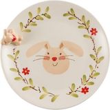 Paşabahçe Bunny Seramik Pasta Tabağı, Pasta Tabağı, 1 Adet - Çok Renkli