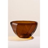 Paşabahçe Burgulu Kase Amber 25 cm Vazo