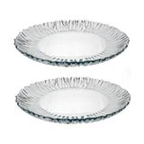 Paşabahçe Cam Aurora 31.5 cm 2'li Şeffaf Servis Tabağı
