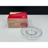 Paşabahçe Cam Çay Tabağı 13 cm 6'lı - Şeffaf - Belirtilmemiş
