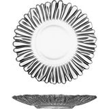 Paşabahçe Cam Çay Tabağı Seti 6 Kişilik Şeffaf 126 mm