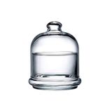Paşabahçe Cam Kavanoz, Şekerlik Reçellik Saklama Kabı, Kapağlı, 13cm Yükseklik, Beyaz