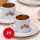Paşabahçe Chroma Metallic Pembe Kupa 3 Adet - 205 ml - Beyaz