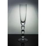 Paşabahçe Denizlicam El İmalatı Kristal Optikli Şampanya Kadeh 1 Adet 555856 31073 - Şeffaf