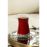 Paşabahçe Desenli Şeffaf Cam Viski Bardağı 12 Parça Şık Sunum ve Servis Seti