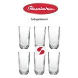 Paşabahçe Diony Meşrubat Su Bardağı, 345 cc, 6'lı Set, Beyaz