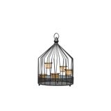 Paşabahçe Dome Tealight Mumluk, 27 x 27 x 35 cm, Siyah