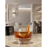 Paşabahçe Dorian 6'lı Viski Bardağı 300 ml 5231301 Şık Kesimli Kristal Görünümlü Su & Meşrubat Bardağı Seti - 6'lı Set - Şeffaf