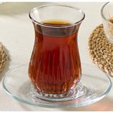 Paşabahçe Echo Çay Bardağı Setli 6 Parçalı 160 cc Şeffaf Cam Modern Tasarım - 6 Adet