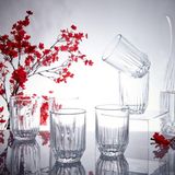 Paşabahçe Echo Damla 6'lı Su Bardağı - 250 ml - Şeffaf