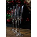 Paşabahçe El Imalatı Kristal Şampanya Kadehi 124304 21313 200 cc 1 Adet - Şeffaf - 200 ml
